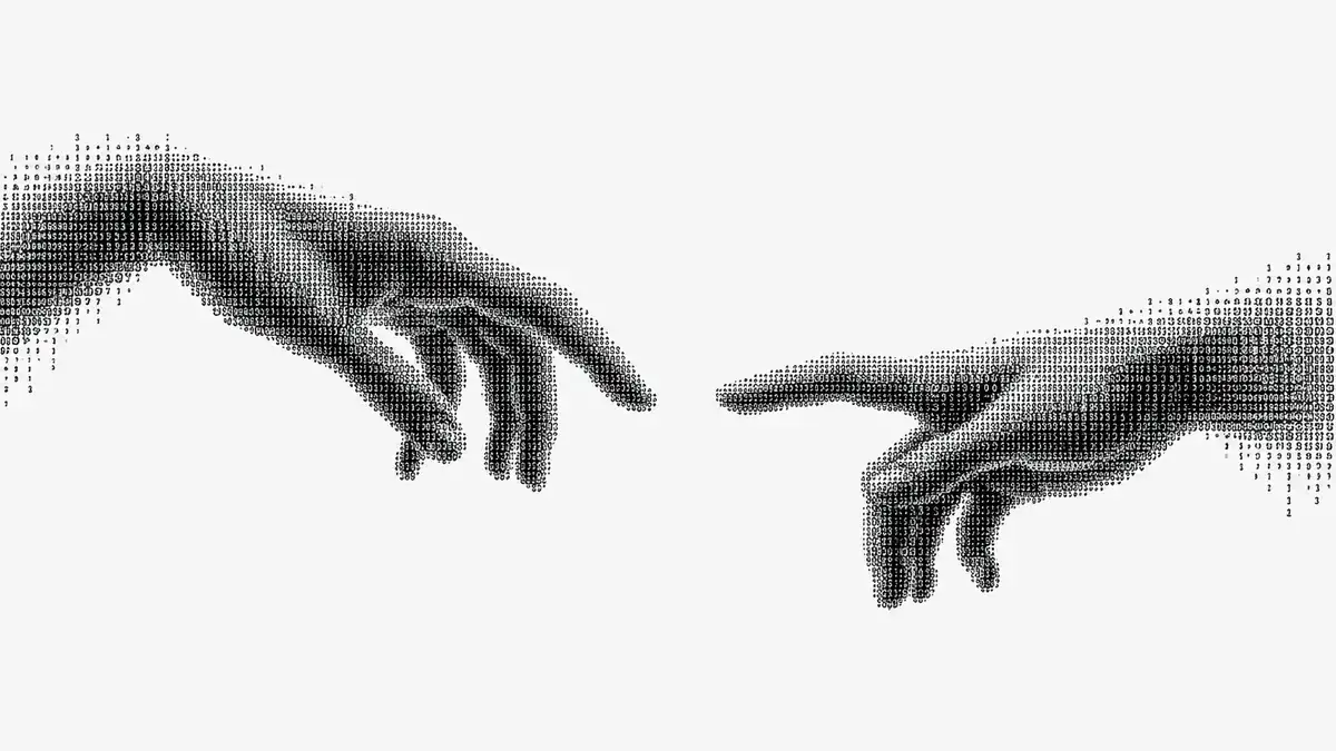 Handshake background visual